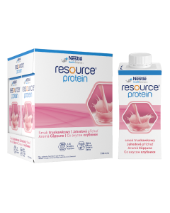 Resource Protein capsuni, 4 flacoane EasyBottle, 200 ml, Nestle 