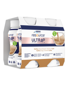 Resource Ultra+ High Protein cu aroma de cafea, 4*200, Nestle