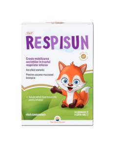 Solutie salina hipertonica 3% Respisun, 24 unidoze*4ml, Sun Wave Pharma