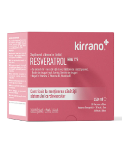 Resveratrol RRW173, 10 flacoane*15 ml, Kirrano