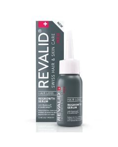 Ser leave-in pentru stimularea cresterii parului la barbati, 50 ml, Revalid