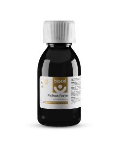 Ulei de ricin, catina cu Vitamina A Ricinus Forte, 80 ml, Bioeel