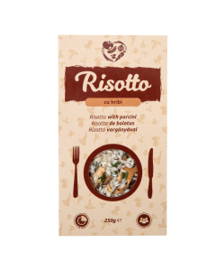 Risotto cu hribi, 250g, Ecotravio