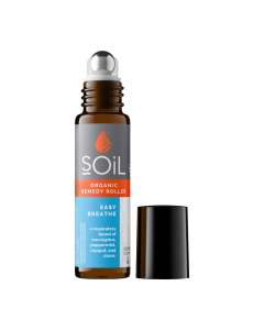 Roll-on cu uleiuri esentiale, Breathe, 10ml, SOiL