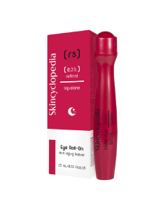 Ser roll-on pentru ochi cu Retinol si Squalane, 15ml, Skincyclopedia