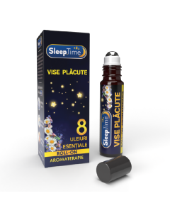 Roll-on aromaterapie SleepTime Vise placute, 10 ml, Justin Pharma