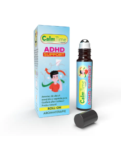 Roll-on pentru aromaterapie Calm Time, 10 ml, Justin Pharma