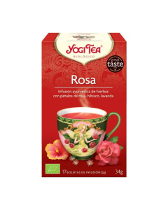 Ceai de trandafir, 17 plicuri, Yogi Tea