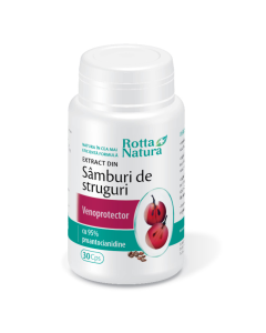 ROTTA NATURA Extract din samburi de struguri, 30 capsule 