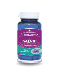 Salvie, 60 capsule, Herbagetica