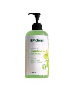 Sampon bambus&ulei cocos, 500ml, Epiderm