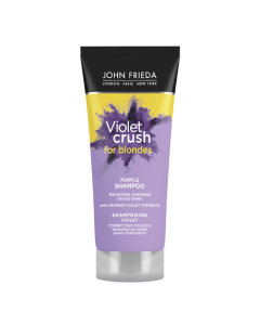 Sampon cu pigmenti violet pentru par blond Violet Crush, 75 ml, John Frieda