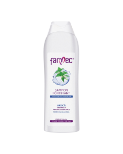 Sampon fortifiant cu Urzica si Vitamina E, 400 ml, Farmec 