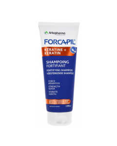Sampon fortifiant pentru par deteriorat Forcapil Keratine+, 200 ml, Arkopharma
