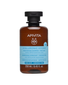 Sampon hidratant pentru par fin Hyaluronic Hydra, 250 ml, Apivita