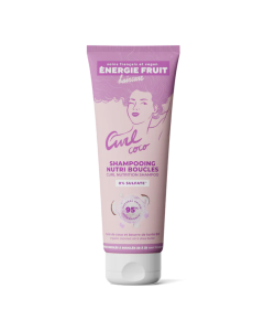 Sampon hranitor pentru par ondulat sau cret cu ulei de cocos organic si unt de shea, 250ml, Energie Fruit