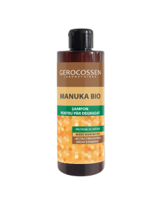 Sampon pentru par degradat Manuka Bio, 400 ml, Gerocossen