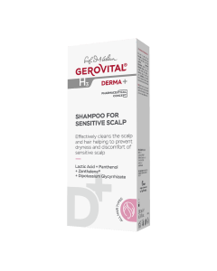 Sampon pentru scalp sensibil H3 Derma+, 200 ml, Gerovital