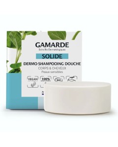 Sampon si gel de dus solid pentru par si corp, 109ml, Gamarde