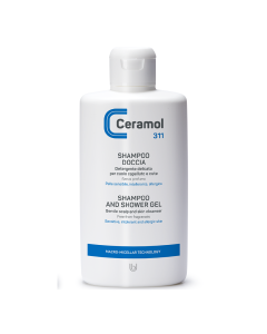Sampon si Gel de dus pentru piele si scalp sensibil, 200 ml, Ceramol