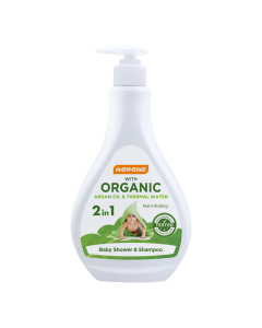 Sampon si gel de dus pentru copii Organic, 400ml, Nevena