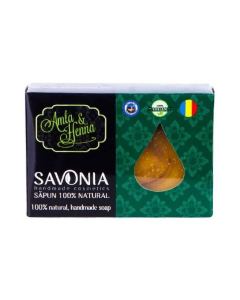 Sampon Solid Natural Amla si Henna, 90g, Savonia