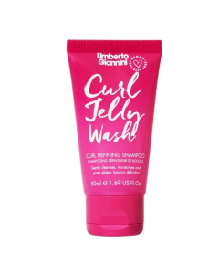 Sampon travel size cu vitamina B5 Curl Jelly Wash, 50ml, Umberto Giannini