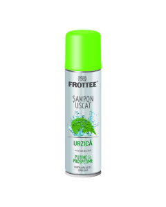 Sampon uscat Frottee urzica, 200 ml, Swiss O Par