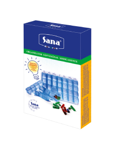 Organizator medicamente saptamanal, Sana