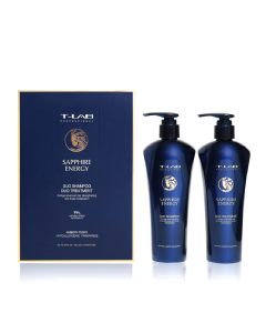 Set Sapphire Energy Duo Sampon si Masca, 600 ml, T-LAB