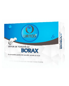 Sapun cu borax, 100g, Ortos