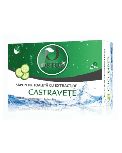 Sapun cu extract de castravete, 100 g, Ortos