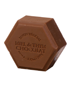 Sapun hexagonal ciocolata, unt de cacao, 100g, Apidava