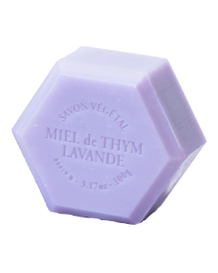 Sapun hexagonal cu miere si lavanda, 100g, Apidava