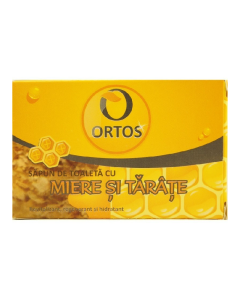 Sapun cu miere si tarate, 100g, Ortos
