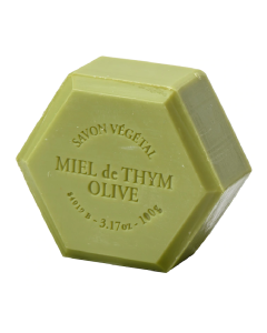 Sapun hexagonal cu miere si masline, 100g, Apidava