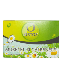 Sapun cu musetel si galbenele, 100 g, Ortos