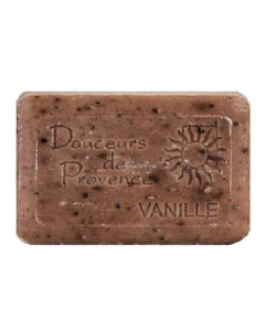 Sapun exfoliant cu vanilie si ulei de migdale, 200g, Apidava