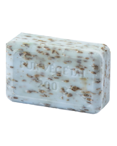 Sapun exfoliant cu flori de lavanda si ulei de migdale, 200g, Apidava