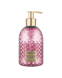 Sapun lichid pentru maini White Musc & Ananas, 300 ml, Vivian Gray