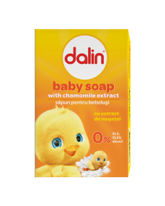 Sapun solid pentru copii cu extract de musetel, 100 g, Dalin