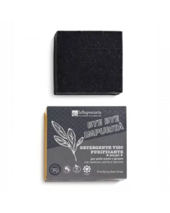 Sapun solid pentru fata Bye Bye Impurities, 70g, La Saponaria
