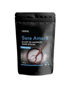 Sare amara Epsom, 500 g, Niavis