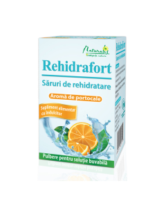 Saruri de rehidratare, Rehidrafort, 10 plicuri, Naturalis
