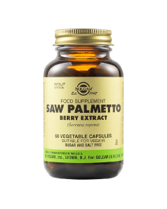 Solgar Saw Palmetto Berry Extract, 60 capsule 