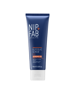 Scrub exfoliant pentru ten Glycolic Fix, 75 ml, NIP+FAB
