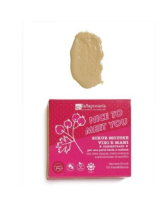 Scrub concentrat pentru fata si maini Nice to meet you, 35 ml, La Saponaria