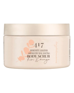 Scrub pentru corp cu kiwi si mango Serenity Legend, 400 g, Minus 417