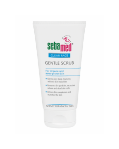 Sebamed Clear Face - Scrub dermatologic antiacneic delicat, 150ml