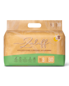 Zuluff scutece chilotel din bambus, marimea 3, 6 - 10 KG, 30 bucati